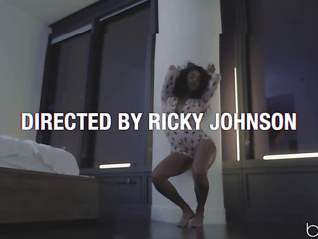 Scarlit Scandal - Romantic black couple fucking in the bedroom