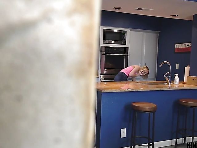 POV interracial with white stepsister Athena Mae
