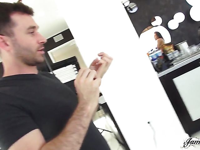 Porn backstage with Abella Danger and James Deen