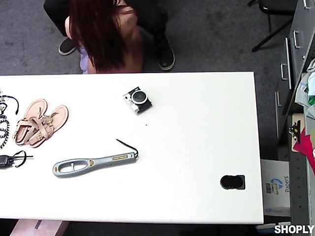 Shy teen shoplifter JoJo Kiss gets treated like a whore