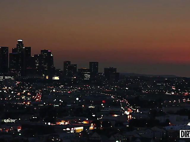 Lesbian cosplay in the night with Kenna James and hot catwoman Vicki Chase