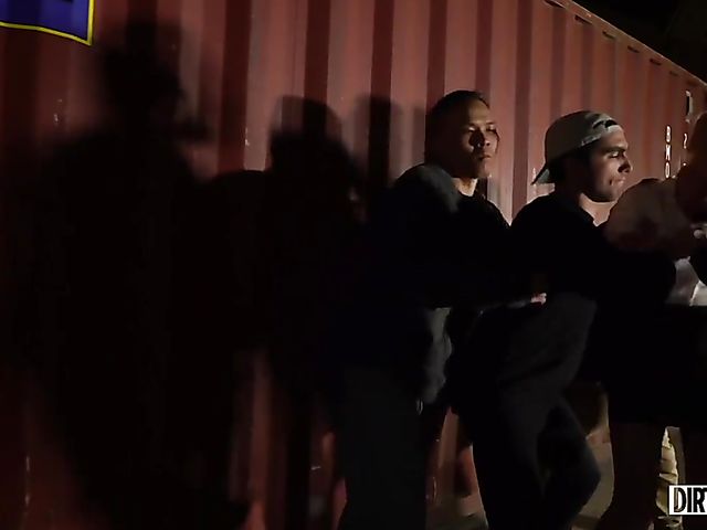 Lesbian cosplay in the night with Kenna James and hot catwoman Vicki Chase