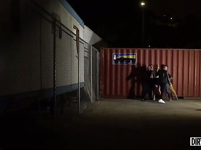 Lesbian cosplay in the night with Kenna James and hot catwoman Vicki Chase