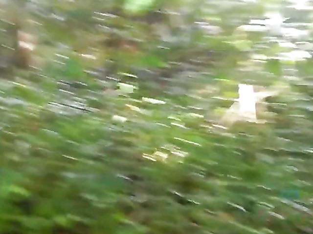 Car POV with naughty Sky Pierce who can't stop showing her snatch