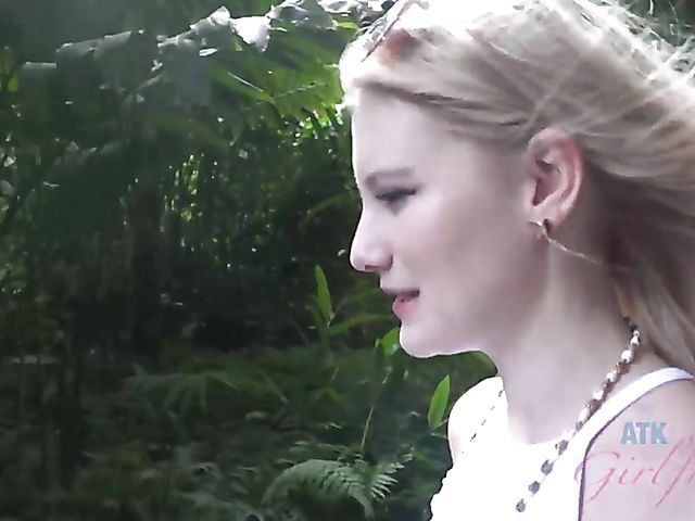 Sex adventures of cute young Melody Marks