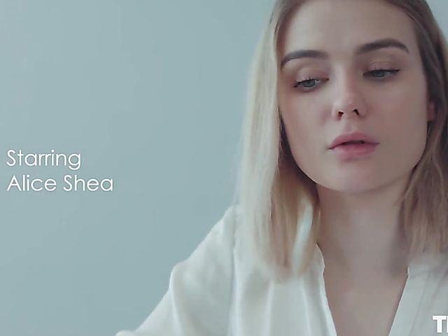 Bondage solo and kinky masturbation with Alice Shea who is curious about ropes and knots