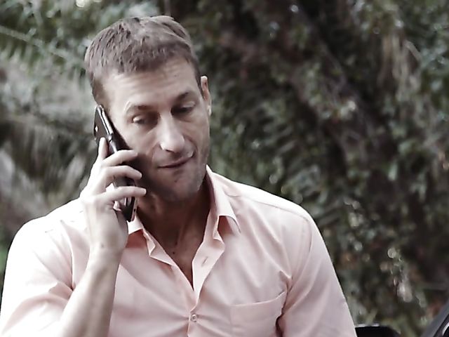 Skinny pale blonde in stilettos Emma Starletto gets boned by Ryan Mclane