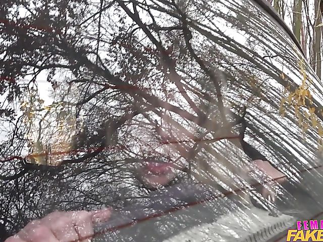 Taxi fuck with big titty MILF driver Kayla Green