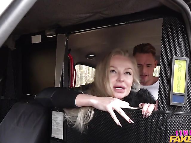 Taxi fuck with big titty MILF driver Kayla Green