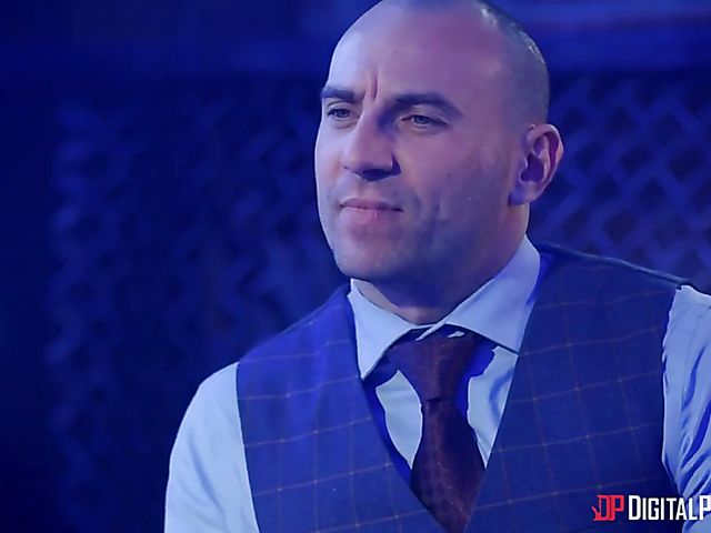 Candlelight sex with busty natural Lena Paul and Zac Wild