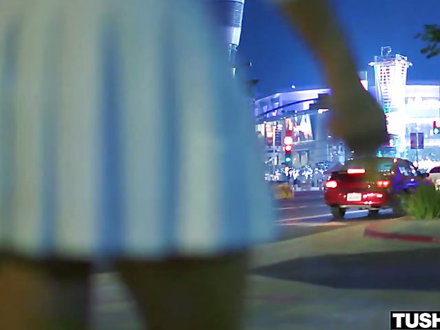 Harmony Wonder - Teen anal gape in neon green stockings