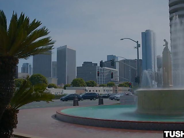 Harmony Wonder - Teen anal gape in neon green stockings