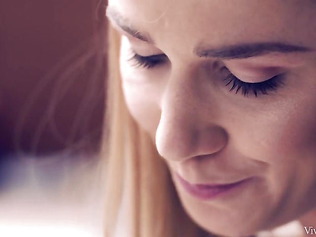 Lesbian babes Alexis Crystal and Paula Shy make love on the counter