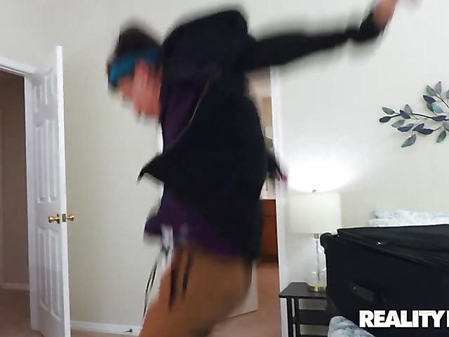 Young boy gets caught by fit MILF Cory Chase and fucks her twat