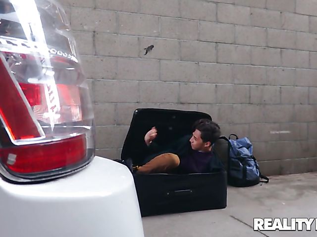 Young boy gets caught by fit MILF Cory Chase and fucks her twat