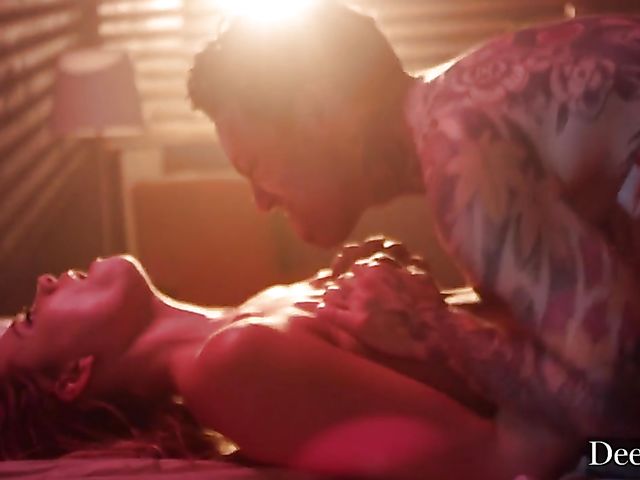 Addie Andrews and Small Hands have wild sex in the dark of the bedroom