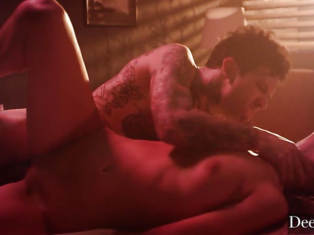 Addie Andrews and Small Hands have wild sex in the dark of the bedroom