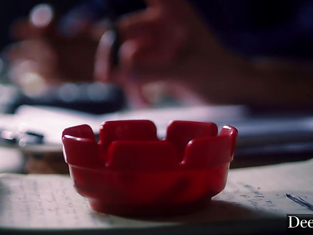 Addie Andrews and Small Hands have wild sex in the dark of the bedroom