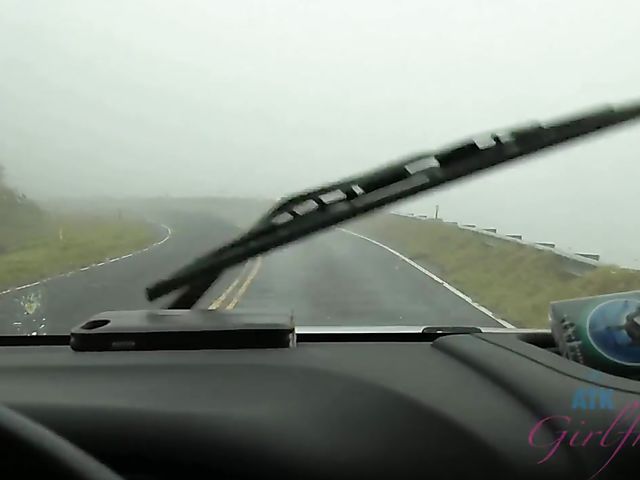 Aliya Brynn - Smoking teen pissing and sucking at the beach