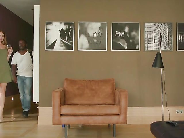 Paulina Soul - Black cock anal cumshot with a handyman