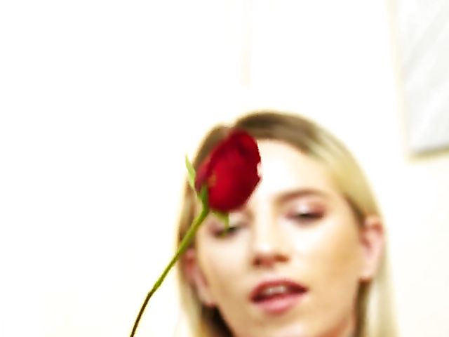 Valentines Day hot solo in the bedroom with Jayden Black