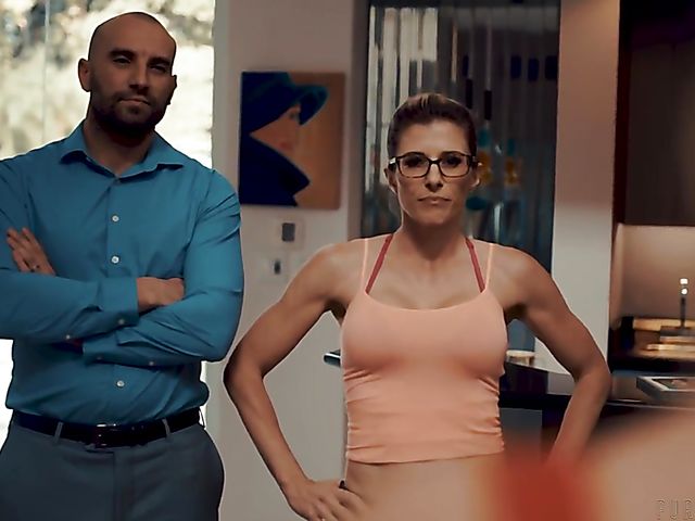 Mackenzie Moss & Cory Chase - Married couple seduce teen cheerleader