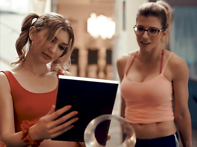 Mackenzie Moss & Cory Chase - Married couple seduce teen cheerleader