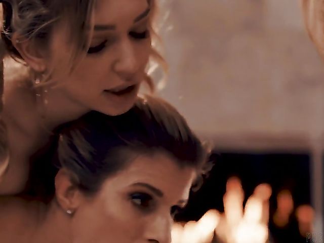 Mackenzie Moss & Cory Chase - Married couple seduce teen cheerleader