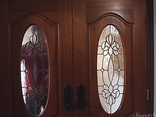 Ryan Mclane enjoys Riley Reyes' milf natural tits and pussy in the night on Valentine's Day