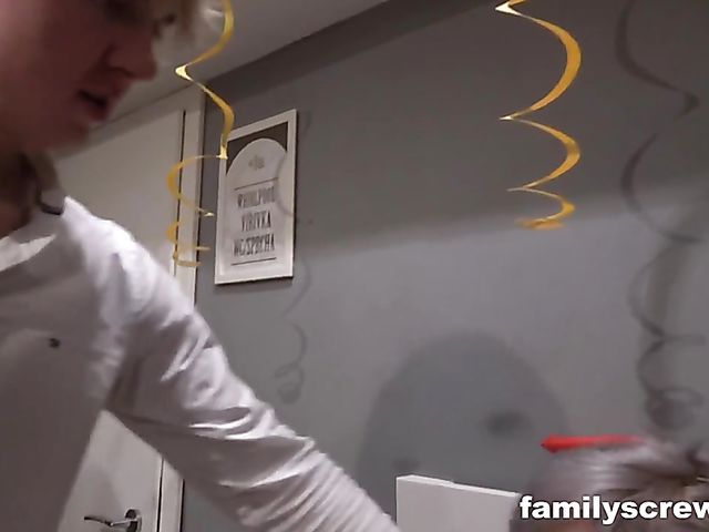 Incredible old young orgy in the swinger club