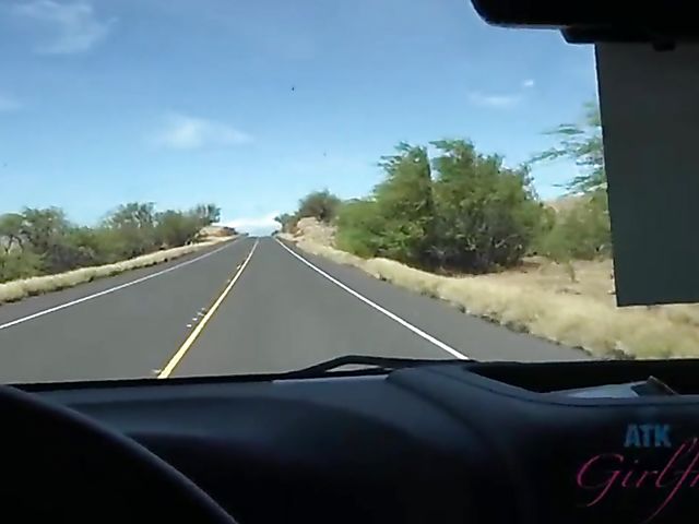 Outdoor POV and beach fun with naughty girlfriend Melody Marks