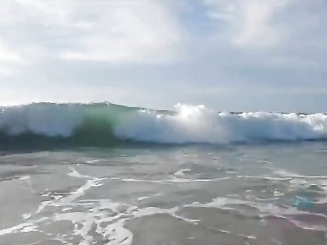 Outdoor POV and beach fun with naughty girlfriend Melody Marks