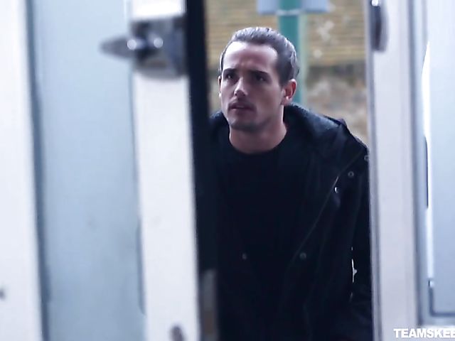 Elegant babe with big naturals Stella Cox fucking in her hot stockings