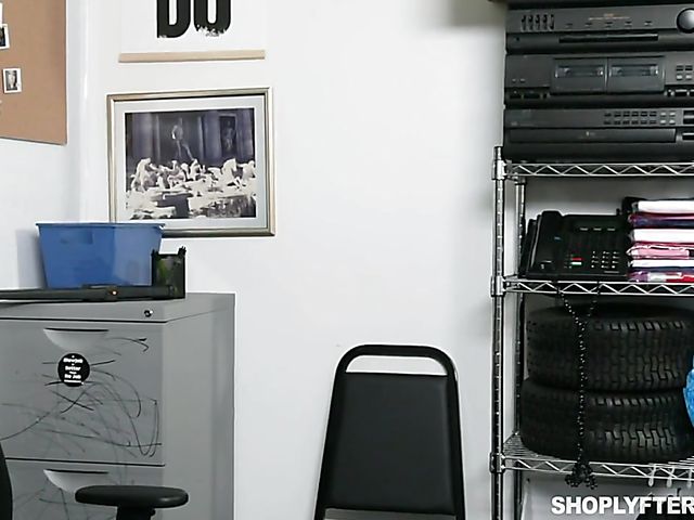 Hot MILF shoplifter Havana Bleu gets treated like a whore