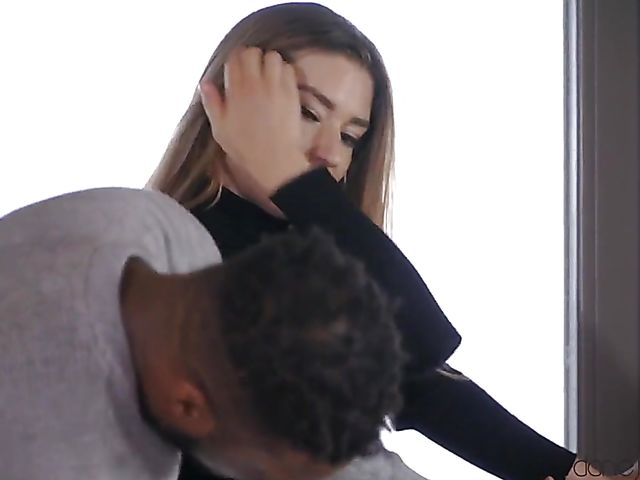 Hunter spying on sexy black cock slut Tasty Stacey