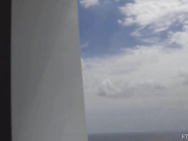 Public flashing and spreading with MILF stunner Karina