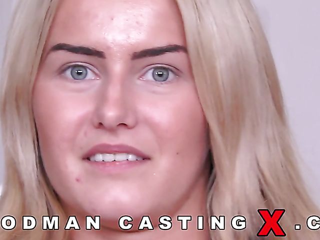 Woodman anal casting with blue-eyed euro blonde Aisha Lark