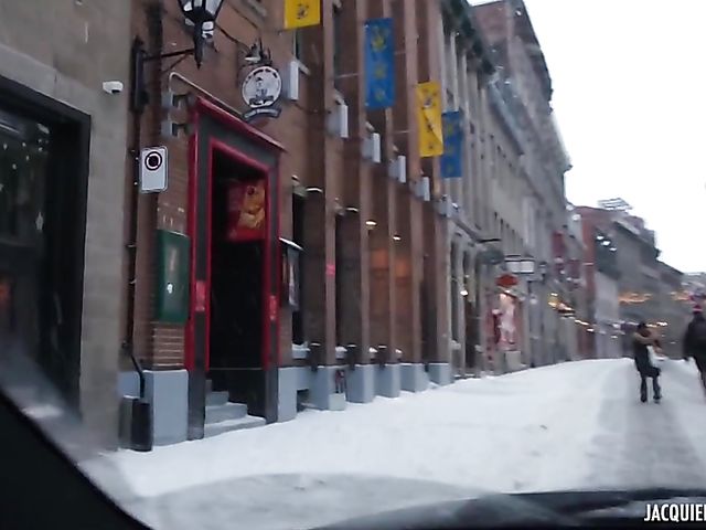 Sex with chubby lingerie lady featuring French Canadian Lizbeth