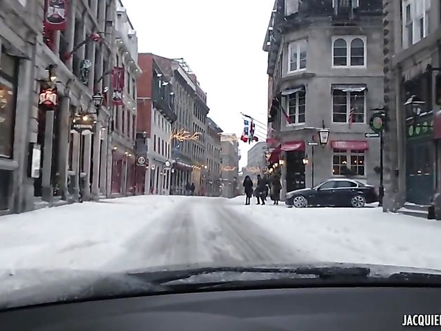 Sex with chubby lingerie lady featuring French Canadian Lizbeth