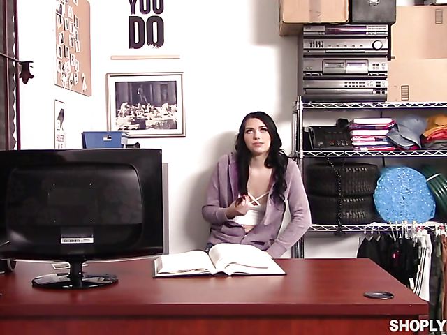 Natana Brooke - Shoplyfter teen tricked into doing wild things