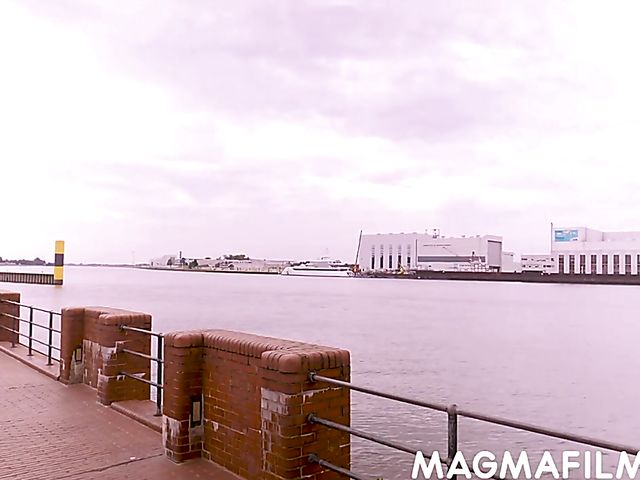 German threesome with DP featuring Alina Lamour