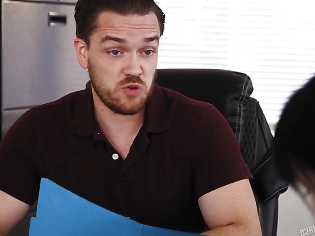 Gothic girl in pigtails Leda Bear is a nasty slut who wants to fuck Kyle Mason