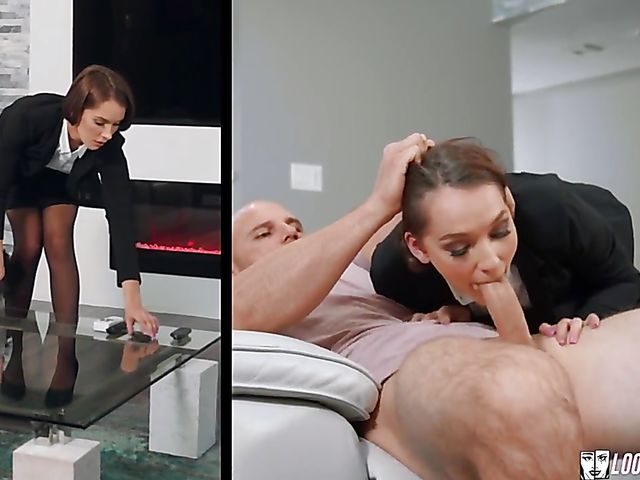 Hard sex with potential clients is Natalie Porkman's way to sell homes