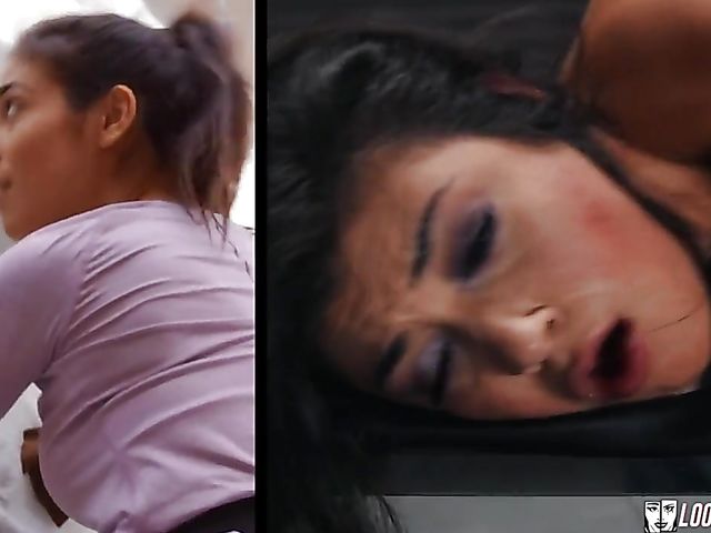 Hard bondage fuck with helpless slut Brooklyn Gray