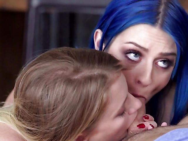 Nubile Films threesome with two hot girls Jewelz Blu and Riley Star