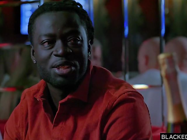 Little Caprice's first interracial scene with Freddy Gong