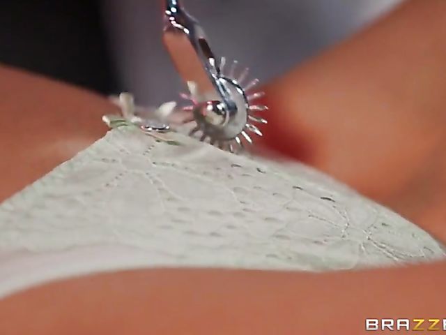 Blonde fake tits patient Sienna Day needs doctor Danny D's big shaft