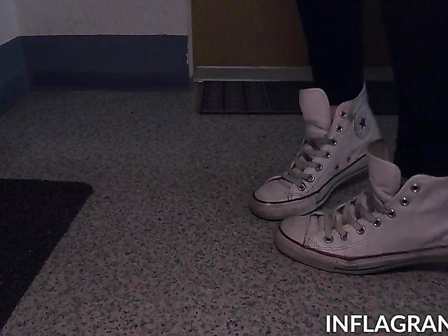 German teen July Johnson fucking hard in the bedroom