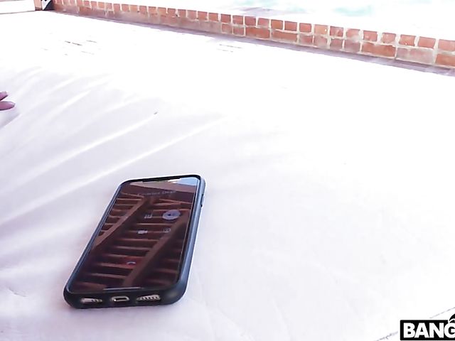 Backyard fuck with horny BangBros teen Kiarra Kai