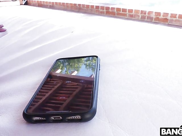 Backyard fuck with horny BangBros teen Kiarra Kai